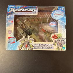 Transformers Robots in Disguise Dreadwind & Smokejumper Factory Sealed New! 2002   Japan Release - Rare box has imperfections, but figure is 100% unto