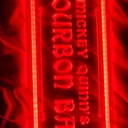 Neon bar sign