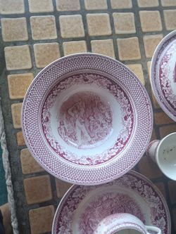 Vintage plates