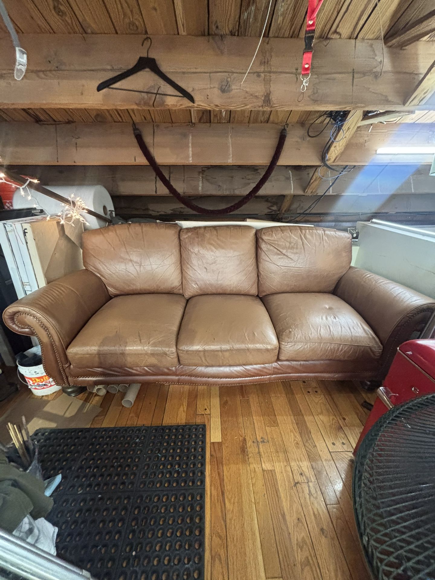 Free Leather Sofa