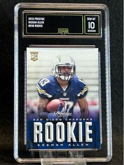 2013 Prestige 🔥 Keenan Allen 🔥 Rookie GMA 10 💎 Mint - San Diego Chargers