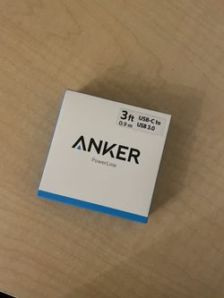 ANKER PowerLine 3 ft USB-Cto USB 3.0 Or 0.9 m