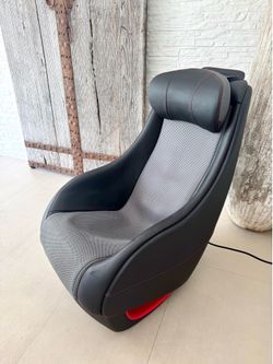 Massage chair from  BROOKSTONE The ReAct Shiatsu