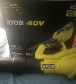 Ryobi 40V Leaf Blower (Tool Only) NEW
