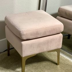 Beautiful Mauve Ottoman