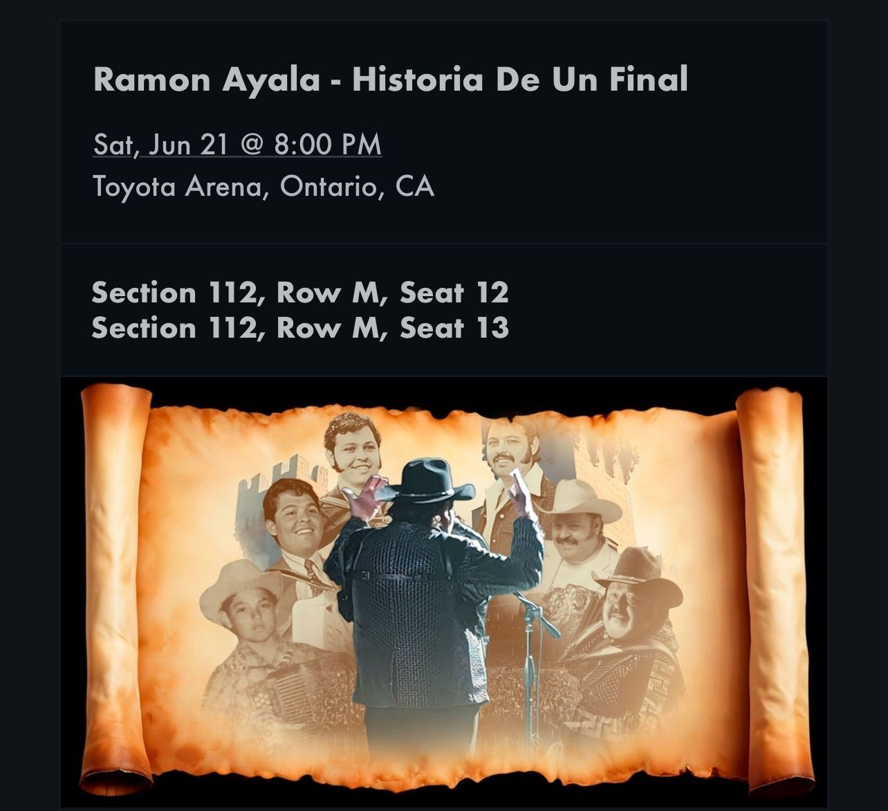 Ramon ayala Concert