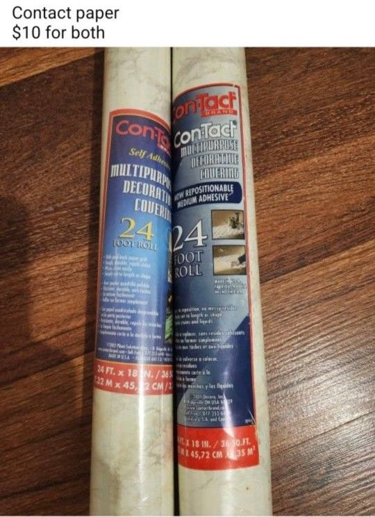 Contact Paper $5.00 For Both