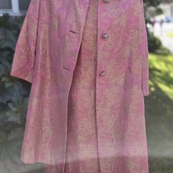Saks Fifth Avenue Vintage Brocade Coat/dress