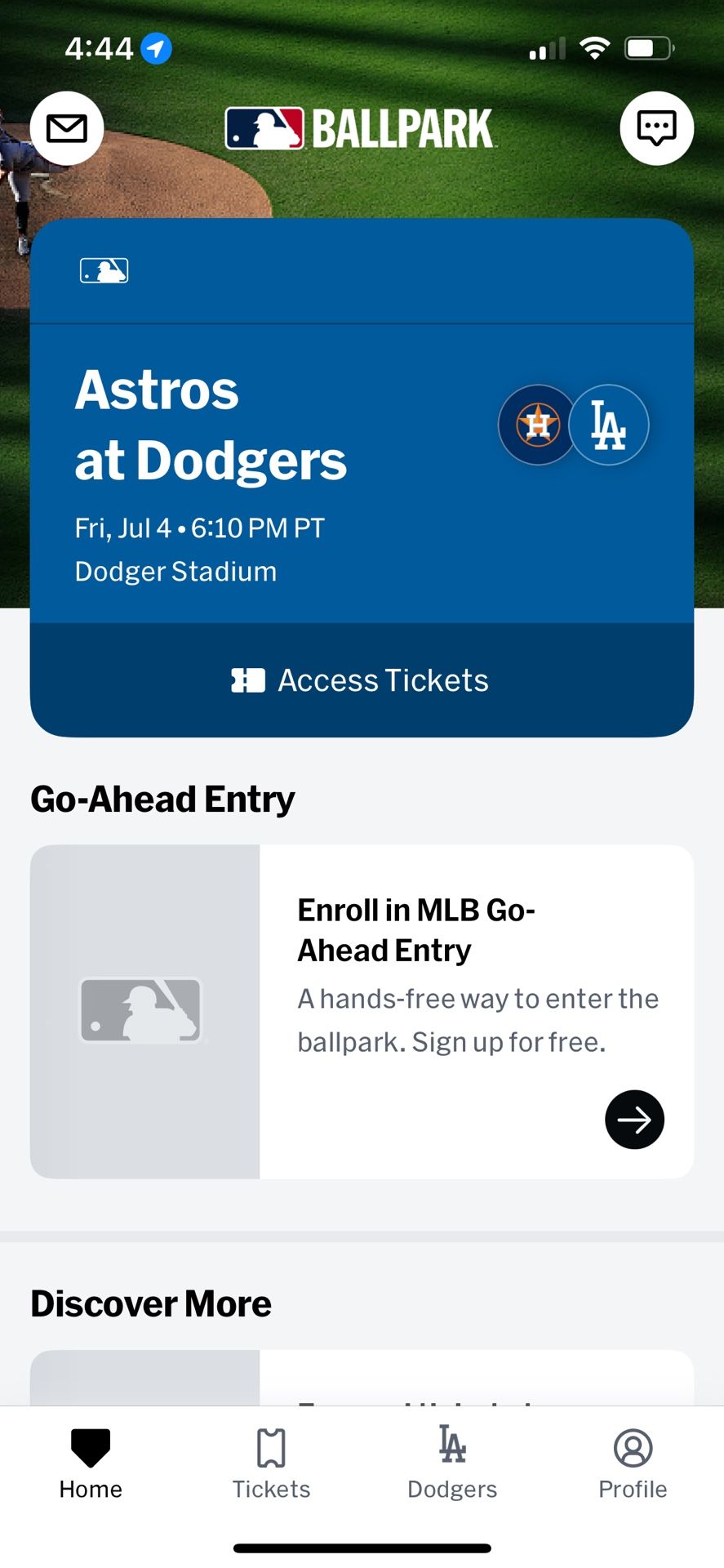 Dodgers Tickets July 4