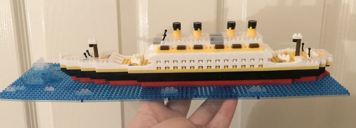 Miniature ship building blocks