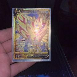 Zammazenta V Full Art Gold Rainbow Full Are Included