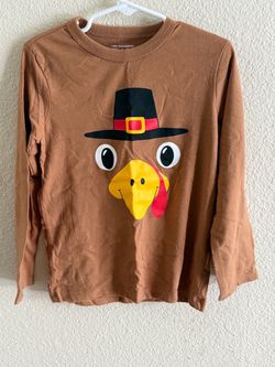 Children's Place Kids Thanksgiving Turkey Long Sleeve Shirt
