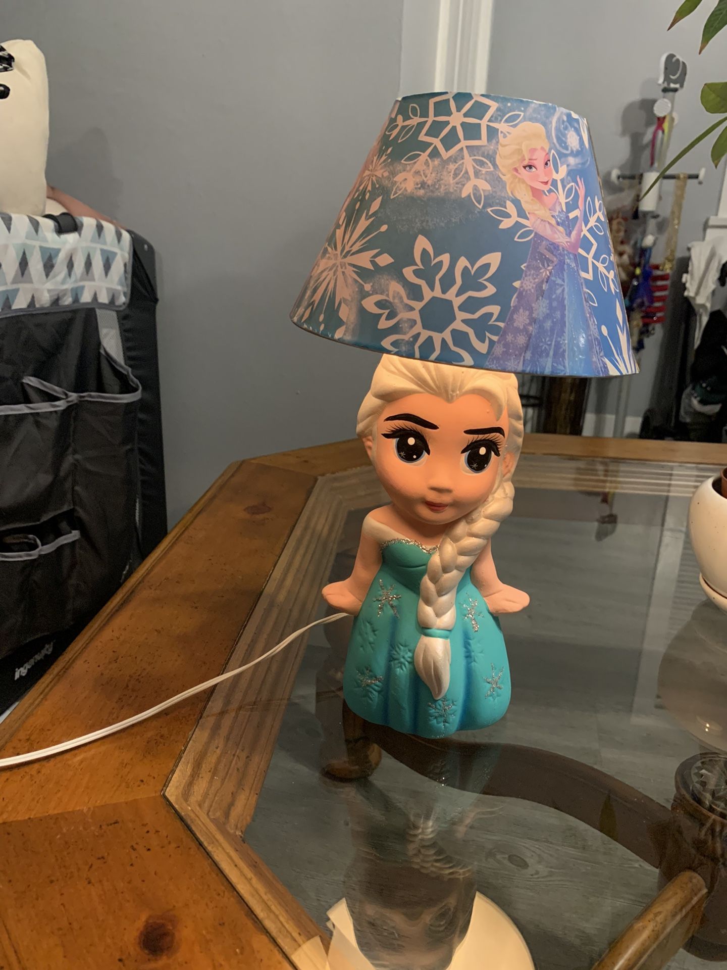 Disney Elsa Frozen Kids Lamp 