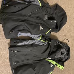 10/12 Boys Snow Jacket Gently Used (2) 