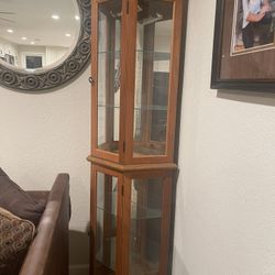 Corner Curio Cabinet