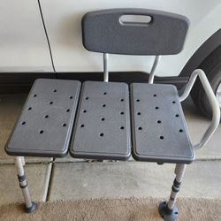 Shower transfer bench 