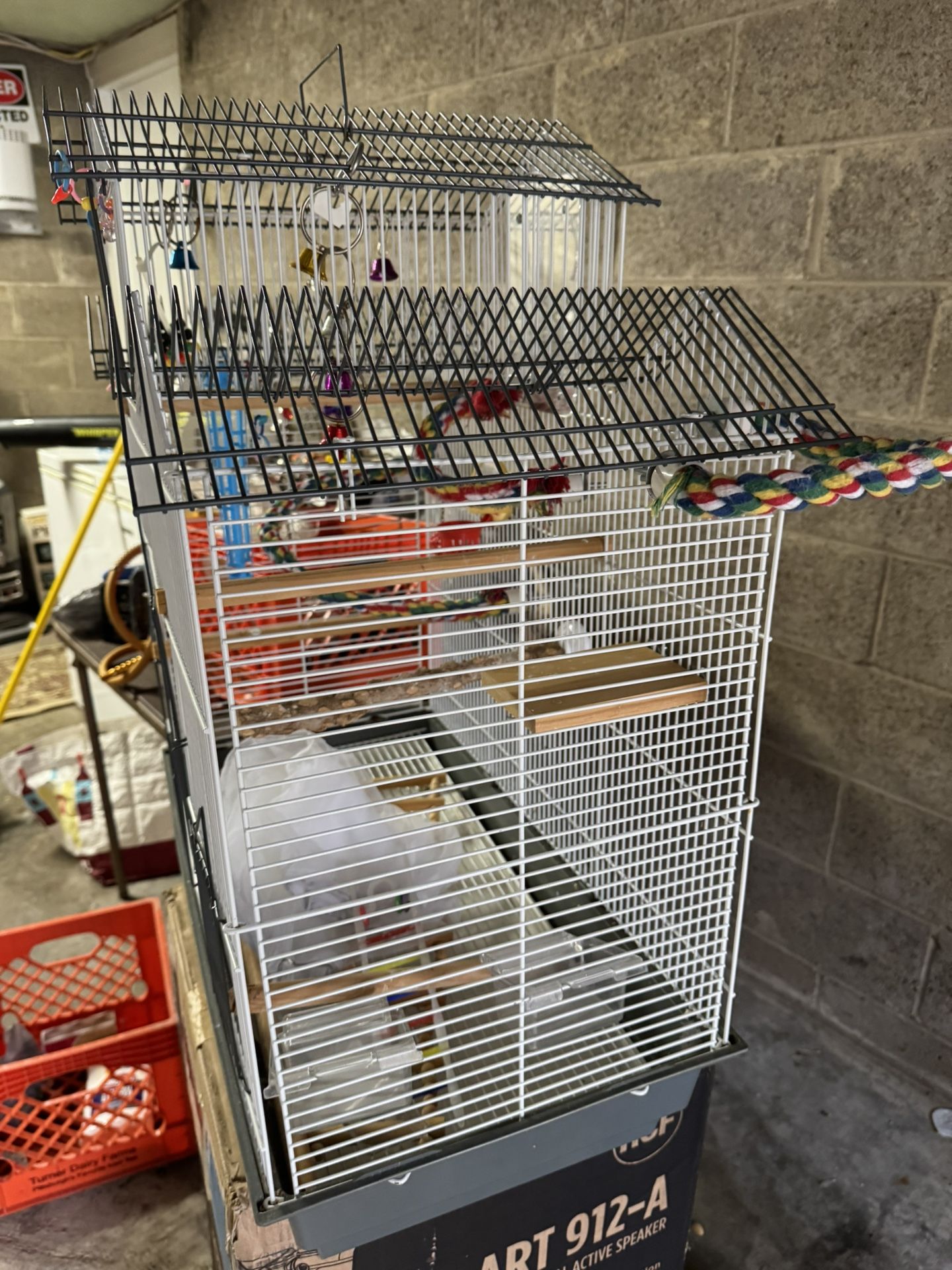 large birdcage