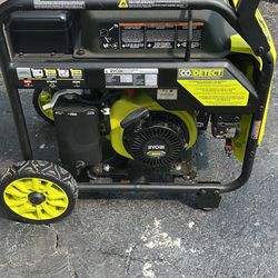 Brand New Gas Operated Generator  Never Been Used Opens Bight It For My Trailer Home But Didn’t Need It 