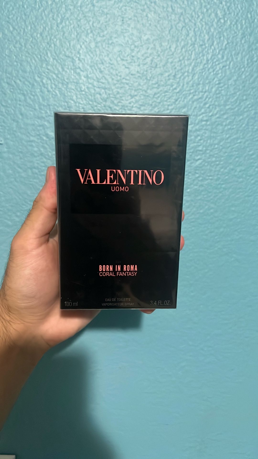 Valentino Uomo Born In Roma Coral Fantasy EDT 3.4 oz Cologne for Men New Sealed