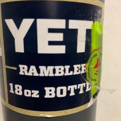 18oz Yeti Bottle