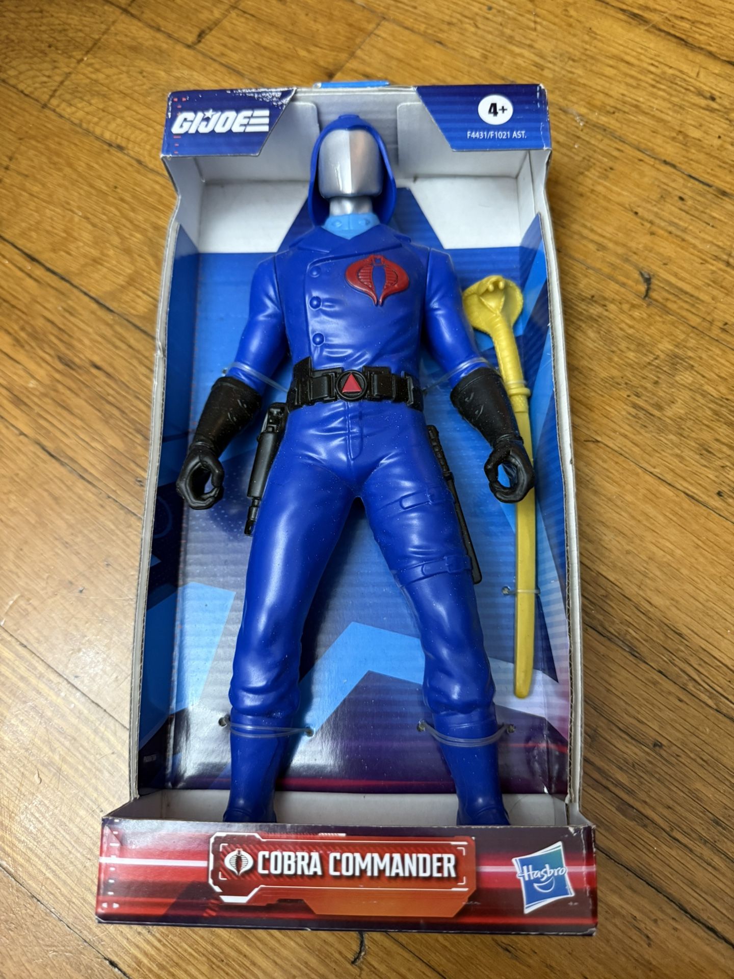 Hasbro Cobra Commander 9" GI Joe Action Figure 2022 New TOY