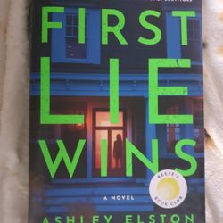 "First Lie Wins" By Ashley Elston; Hardcover Book 