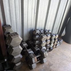 Dumbbells, Plates, Barbells, Racks, Benches, And More!
