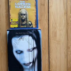 Marilyn Manson Autobiography ( Book ) + Two Brand New Blu ray Movies Rob Zombie’s The Lords Of Salem + Storage 24