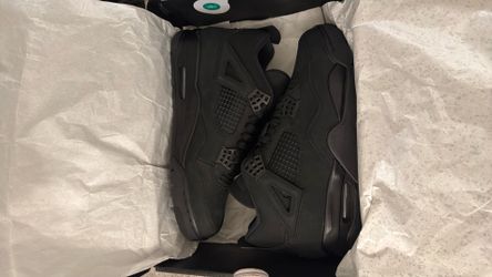 Jordan 4 black cat size 9.5 DS
