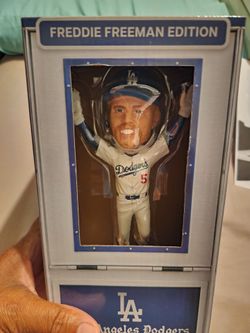 PICK LOS UP TODAY $50 FIRM ANGELES DODGERS FREDDIE FREEMAN EDITION BOBBLEHEAD SGA