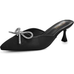 $14 NEW-Women’s 6.5 Bow KITTEN HEELS