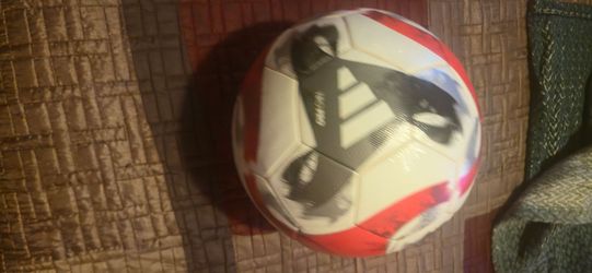 Adidas Tiro Soccer Ball White Red Black