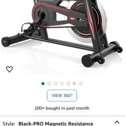 Exercise Bike, DMASUN Magnetic Resistance Pro Indoor Cycling Bike 330/350 Lbs