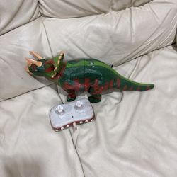 Triceratops Reptile Toy and- Remote Control