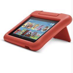  Kid-Proof Case for Fire 7 Tablet (Compatible with 9th Generation Tablet, 2019 Release), Red