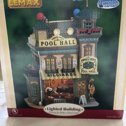 Lemax Pool Hall Decoration