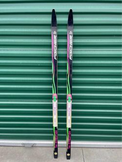 ♻️ Fischer “The Revolution” Classic Cross-Country Skis – 147 cm w/ Salomon SNS Profil Bindings