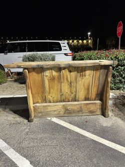 Vintage Wood Bar