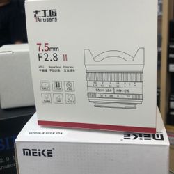 7 Artisans 7.5mm F/2.8 II APS C Sony E 
