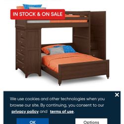 Twin Over Full Rooms To Go Kids Bunk Bed