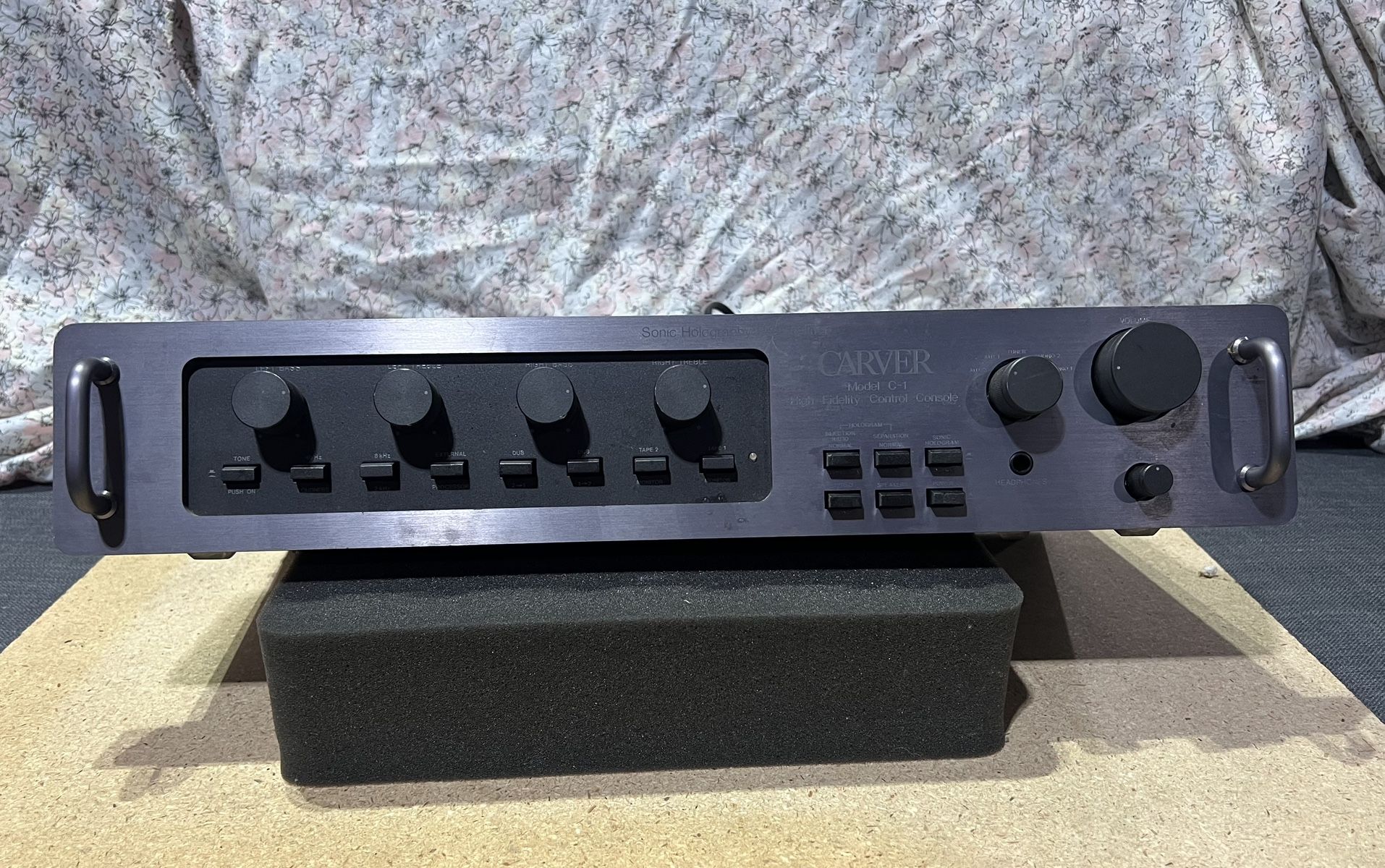 Carver Model C-1 Sonic Holography Preamplifier, Perfect Working Condition