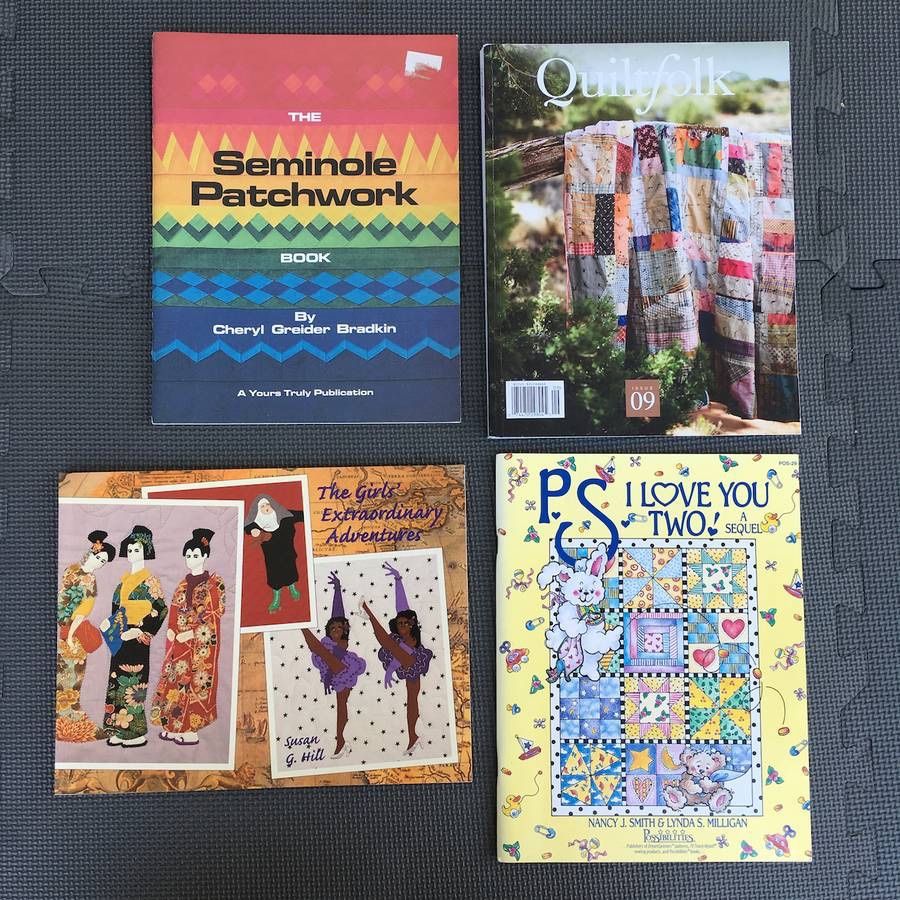 Lot of 4 Quilting Books