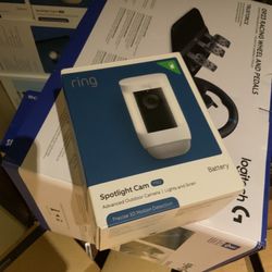 Brand New In The Box Ring Spotlight Camera Battery Powered Version Price Is Firm