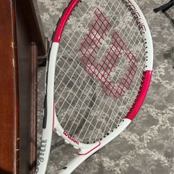Wilson Tennis Racket w/ Stop Shock Pads