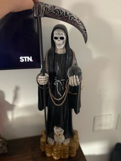 Santa Muerte y nut cracker de la santa muerte