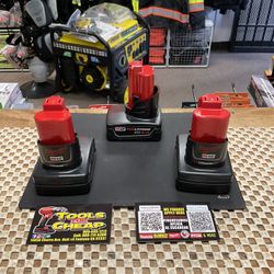 Milwaukee M12 12-Volt Lithium-Ion XC Extended Capacity Battery  4.0Ah  $79EACH