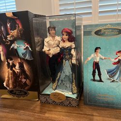 Ariel And Eric Disney Fairytale Designer Collection Doll Set