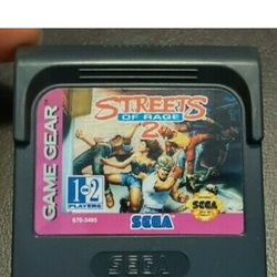 STREETS OF RAGE 2 (SEGA GAME GEAR) 
