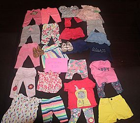 Lot 2- 6 Months Lightly Worn Baby Girl Clothing!!