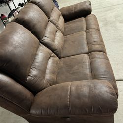 Ashely Dual Power Recliner Sofa - Pure Leather 